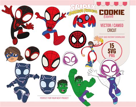 (303) $20. . Spidey and his amazing friends clipart